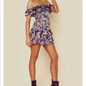 For Love and Lemons Off the Shoulder Dress